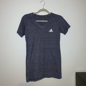 adidas workout t-shirt , navy blue.